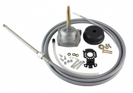 Steering cable, gearbox, adapter